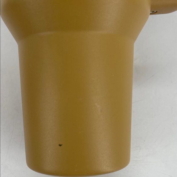 Stanley Mustard Color Insulated Stainless Steel Tumbler with Handle 40 Oz - Picture 9 of 10